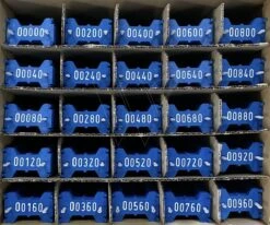 Signumat Plaatjes Blauw Wit 0-999