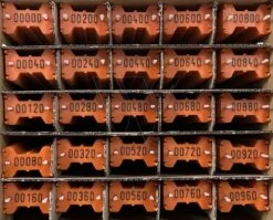 Signumat Plaatjes Oranje Zwart 0-999