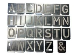 Verf Sjablonen Letters A Tot Z 104x78 Mm