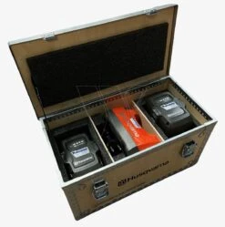 Husqvarna Opbergbox Hout 2x Accu & Lader