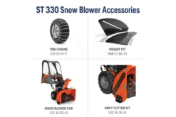 Husqvarna St 330 Sneeuwruimer -Husqvarna || Gardena Verkoop 970529101 11 Husqvarna20ST2033020Sneeuwruimer
