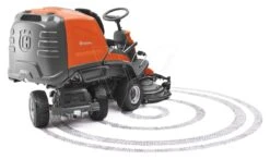 Husqvarna Rc320tsawd Frontmaaier +opvang -Husqvarna || Gardena Verkoop 970621201 13 Husqvarna20Frontmaaier20met20opvang204x4