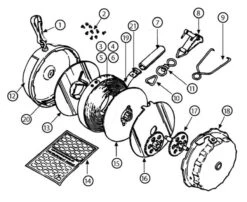 Husqvarna Rivet Tongs