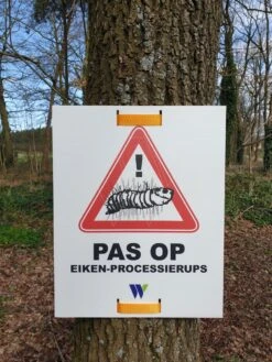 Gevaarsbord Pas Op Eikenprocessierups -Husqvarna || Gardena Verkoop POE 5 BORD20GEVAARBORD20PAS20OP20EIKENPROCESSIERUPS