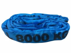 Polyester Rondstrop 8 Ton 2 Meter Blauw